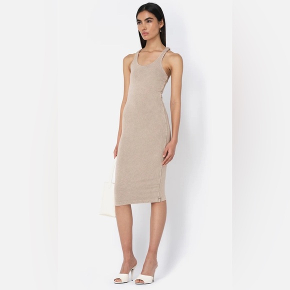 John Elliot | Gemini Rib Bandeau Dress - Picture 1 of 3
